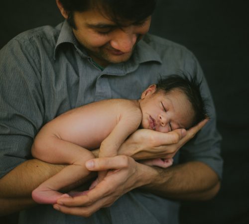Anshul & Bhawana little Newborn