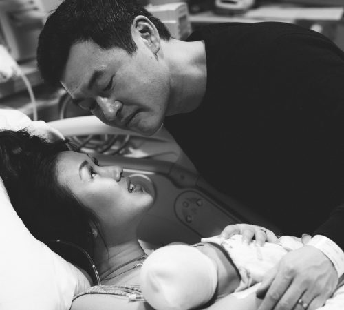 My first time photographing a birth